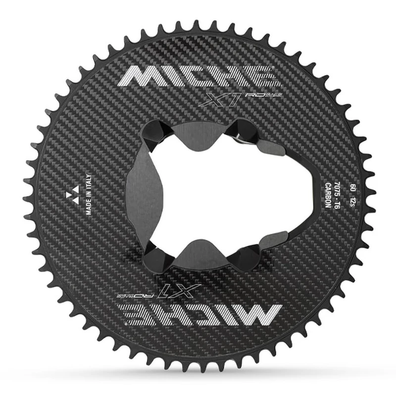 Miche X1-RD 12-Speed R92 Dura-Ace Chainring, Black, 62t