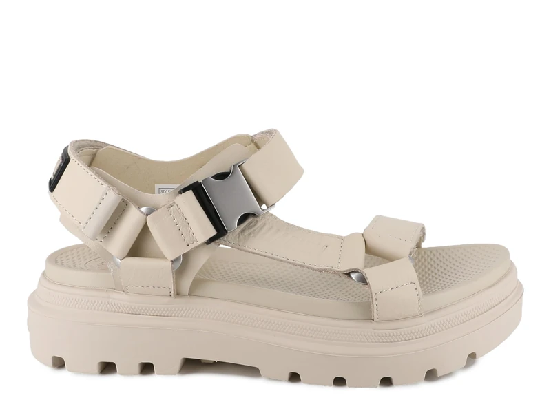Palladium Women's PALLACRUISE Strap L Sandal, Almond Milk, 5 UK, Almond Milk, 6 UK - Image 1