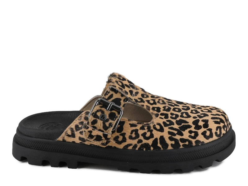 Palladium Women's Dunelite Pyla Wild L Sandal, Leopard, 7 UK