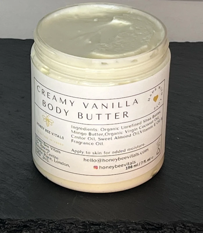 Organic Creamy Vanilla All Over Body Butter