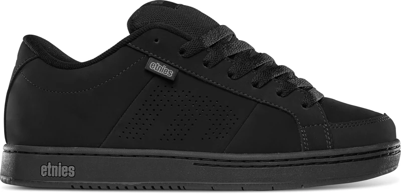 etnies Men's Kingpin Sneaker, Black Dirty Wash, 8.5 UK