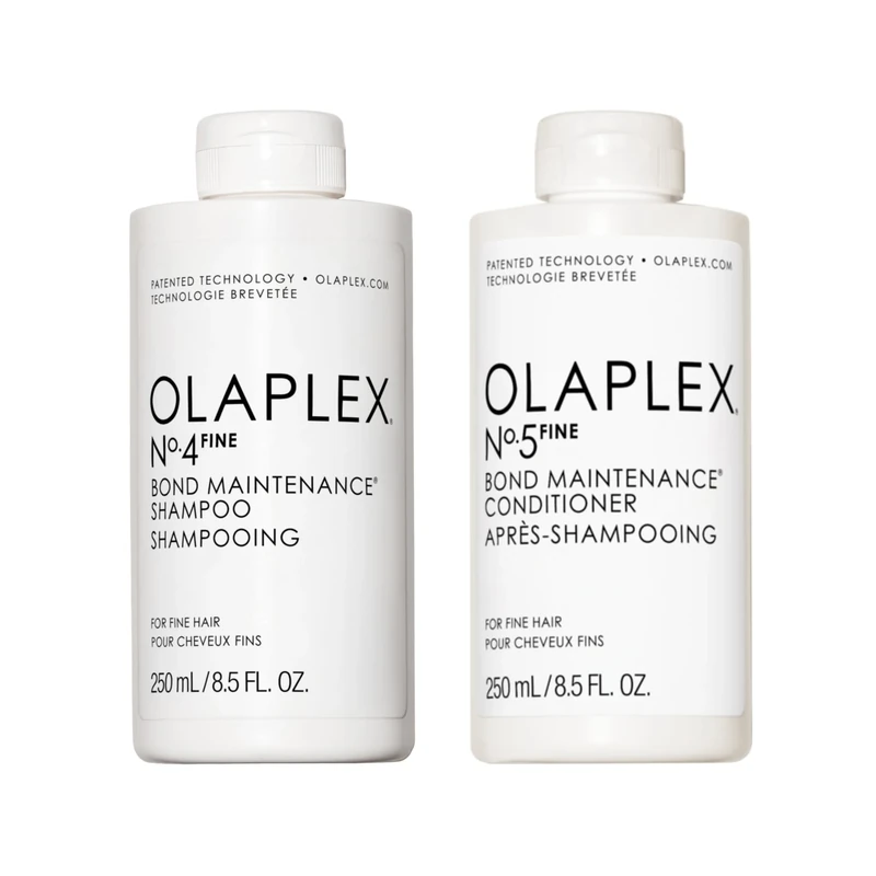 Olaplex No.4 and No.5 Fine Shampoo and Conditioner Bundle For Volumizing and Strengthening Hair