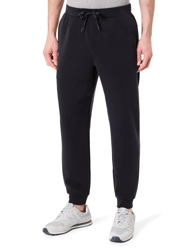 Skechers Men's Cozy luxe Elevate Jogger, Black/White, 3XL