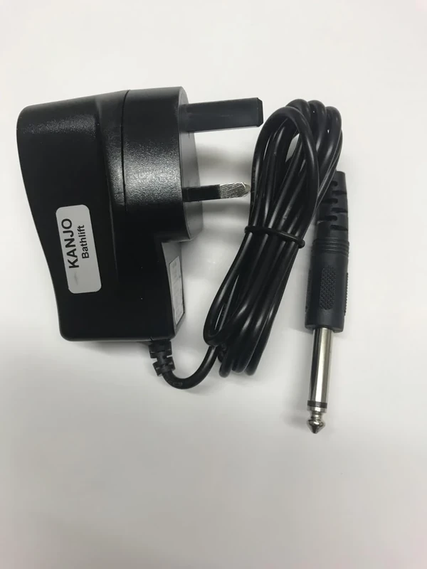 Kanjo Bathlift Charger – UK Power Supply for ECO, Valu3, XL, Silverline, Power, B-Protect Bath Lift Handsets | 18V DC Output, 1 Hour Fast Charge - Image 1