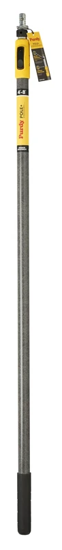 Purdy® Pole Plus 4 ft to 8 ft Adjustable Extension Pole with pin Lock for Secure fit Compatible with Purdy® Painting Tools Ideal for high Reach Professional and DIY use Lightweight and Durable