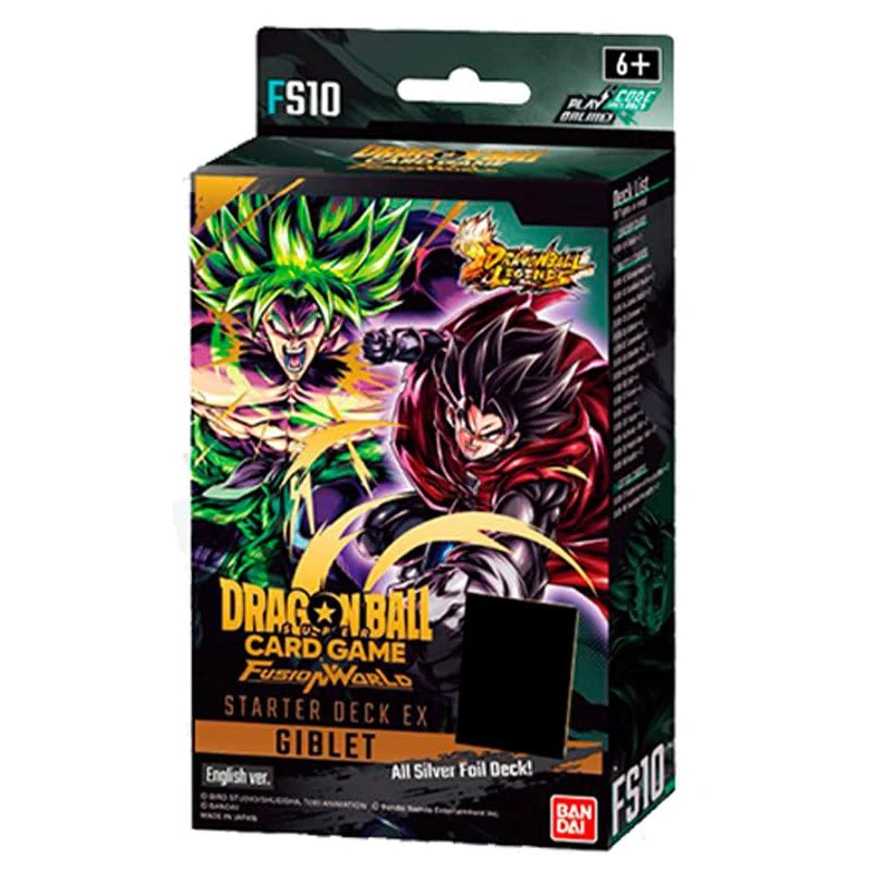 Bandai | Dragon Ball Super CG: Starter Deck - Fusion World Giblet (FS10) | Trading Card Game | Ages 6+ | 2 Players | 15-30 Minutes Playing Time