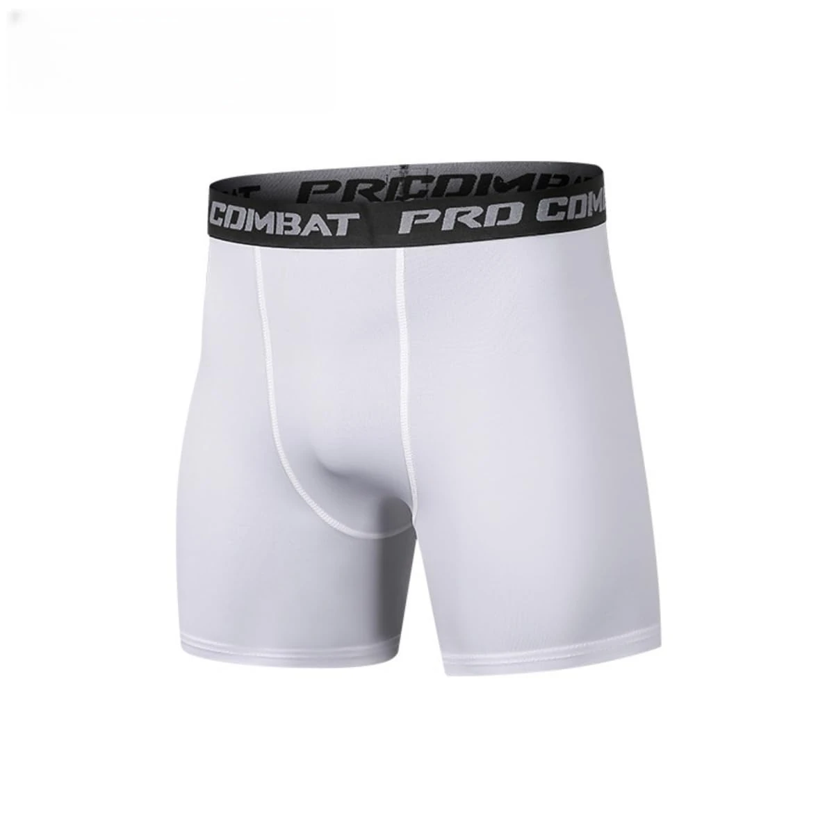 Men’s Compression Shorts, Quick Dry Base Layer Tight Undershorts for Cycling, Breathable Athletic Workout Underwear Pants with Waistband, Stretchy Tights Leggings for Basketball Training Running