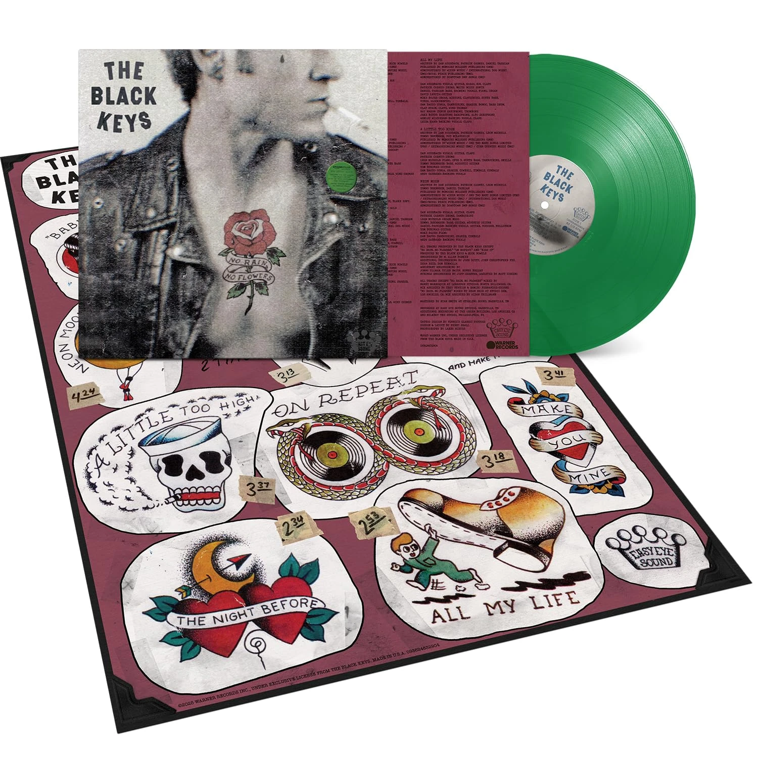 No Rain, No Flowers (Amazon Exclusive Emerald Green Vinyl) [VINYL]