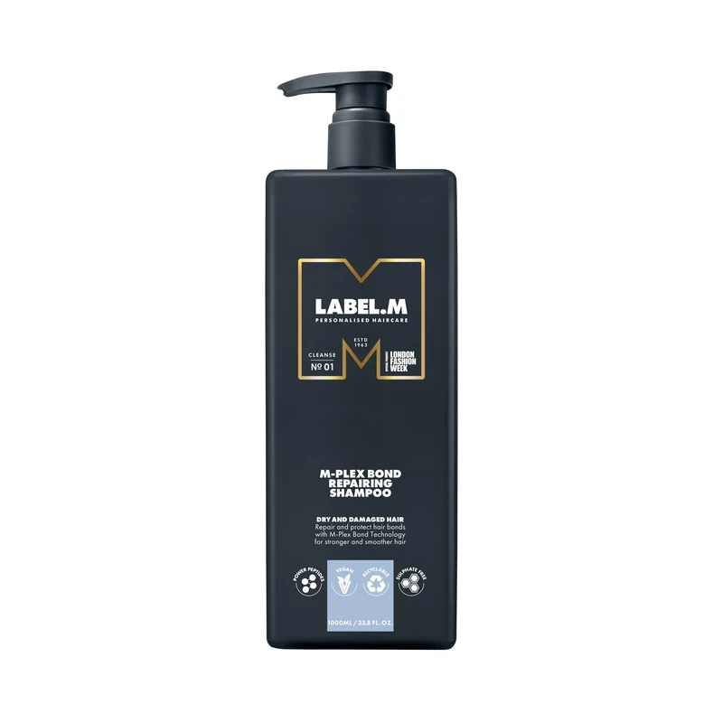 LABEL.M M-Plex Bond Repairing Shampoo 1000ml – With Recyclable Pump