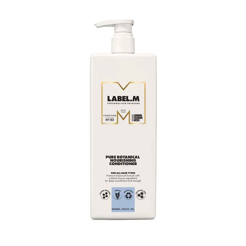 LABEL.M Pure Botanical Nourishing Conditioner 1000ml – With Recyclable Pump