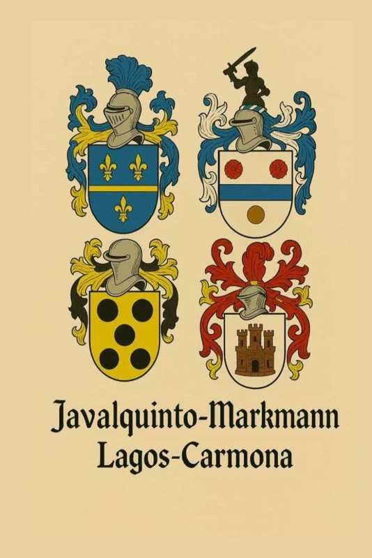 LEGACY OF TWO HOUSES: Javalquinto–Markmann & Lagos–Carmona: Five Centuries of Ancestry, Honor, and Belonging Across Chile, Spain, Germany, Italy, and France ([ENG])