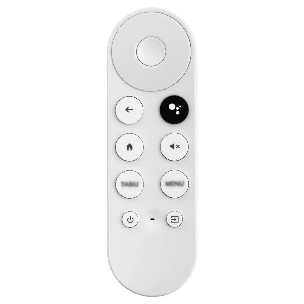 Voice Remote Control for Google Chromecast 4k Snow Streaming Media Player Replacement TV Remote Control for Google TV HD/4K GA01919-US GA01920-US Battery Not Included