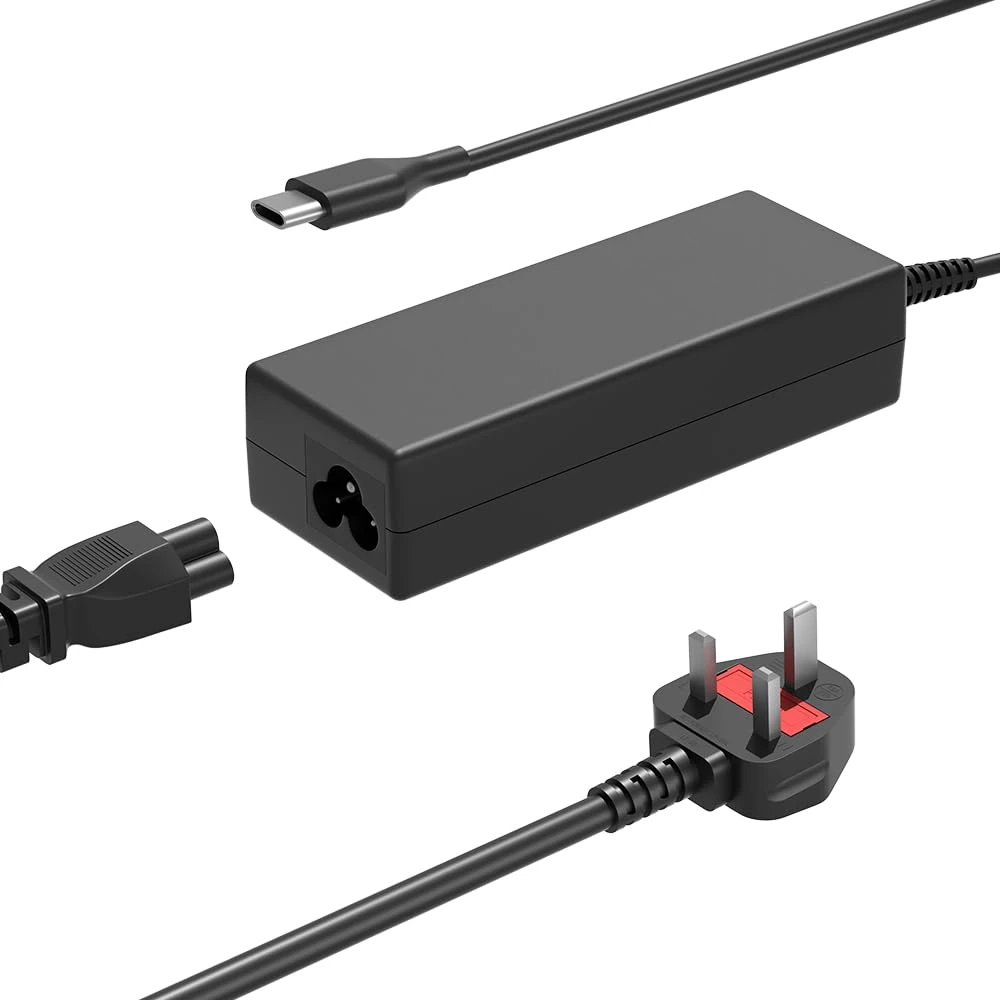 100W USB C Laptop Charger Compatible with Lenovo Thinkpad HP Dell Asus Acer MacBook Samsung Galaxy Surface Pro 11 10 9 8 7 Universal Chromebook Replacement Power Cord and USB-C Devices