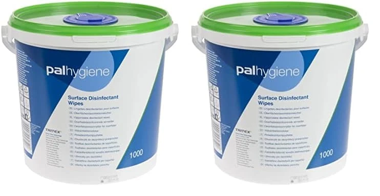 PAL W131230T Disinfectant Alcohol Free Cleaning Wipes (Pack of 2000) - Image 1