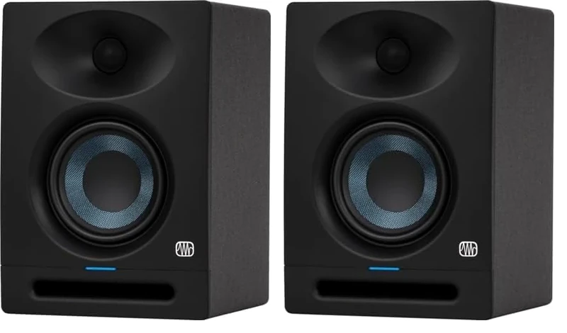 PreSonus Eris Studio 4, Studio Monitor Speaker, Single, 4.5 Inch, 2-Way, with EBM Waveguide (Pack of 2)
