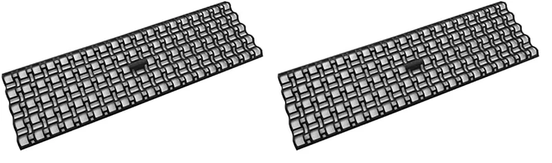 Milenco 2905 Giant Mesh Grip Mat, 106cm Length, Grey (Pack of 2)