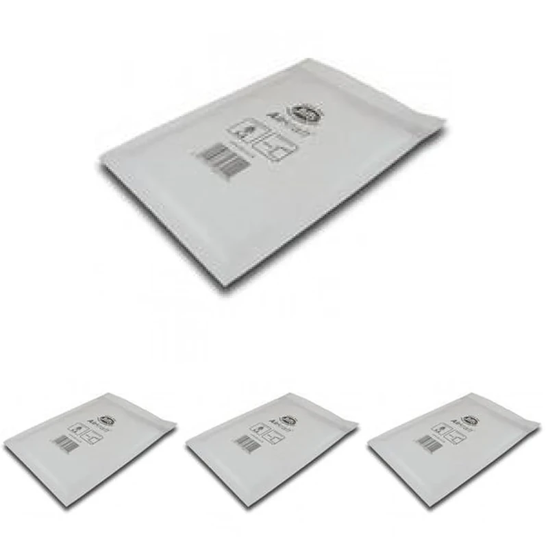 Jiffy Airkraft Lightweight Postal Bag for Small Gifts Box of 100 - Size 2, White, 205 x 245mm (Pack of 4)