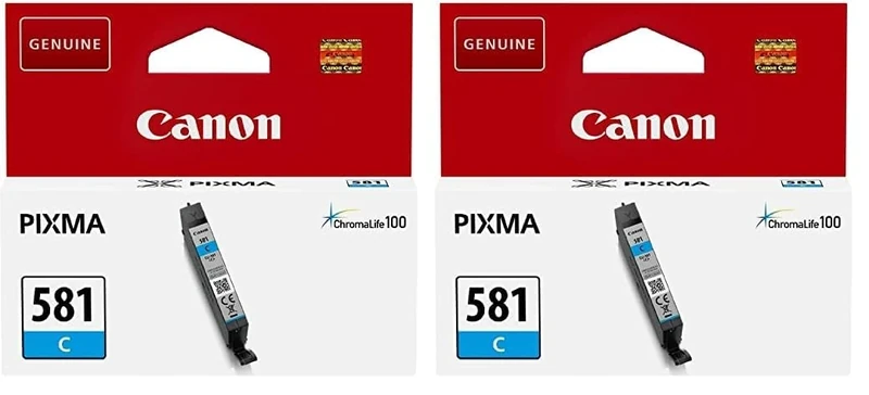 Canon 2103C001 Ink Cartridge - Cyan (Pack of 2)