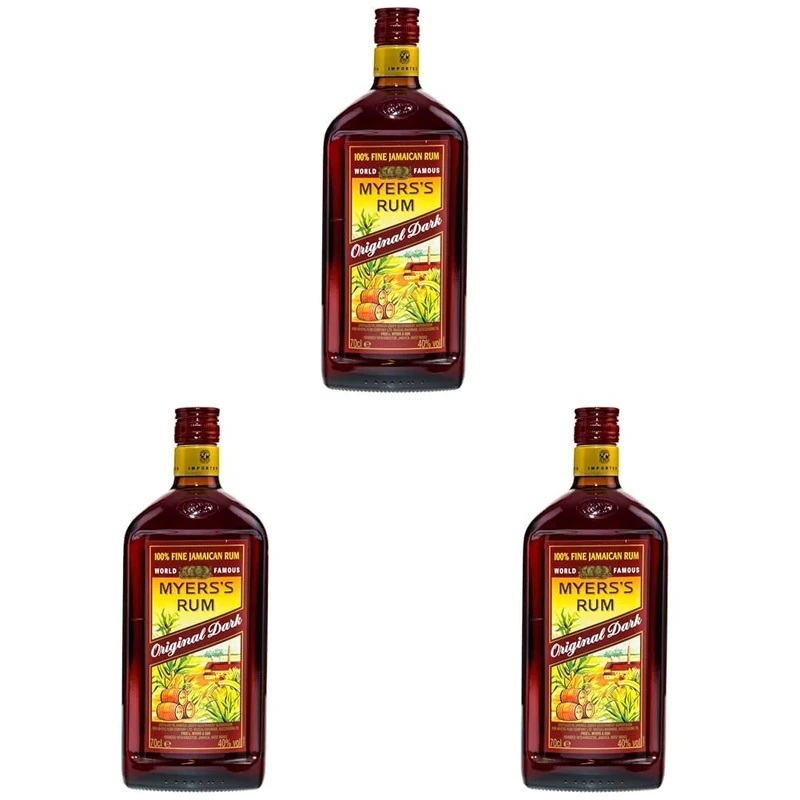 Myers Rum, 70 cl (Pack of 3)