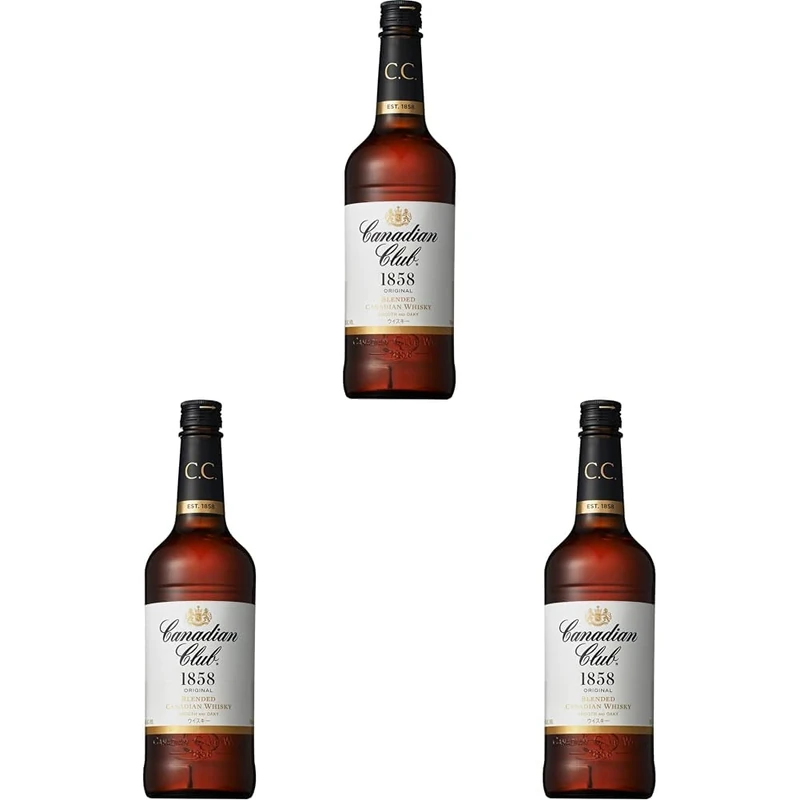 Canadian Club Blended Whisky 70 cl (Pack of 3)