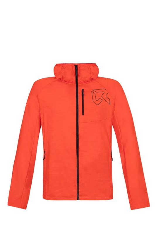 Rock Experience | Arrows Hoodie Man Fleece | Technical Mountain Sweatshirt | Outdoor Red/Black - Image 1