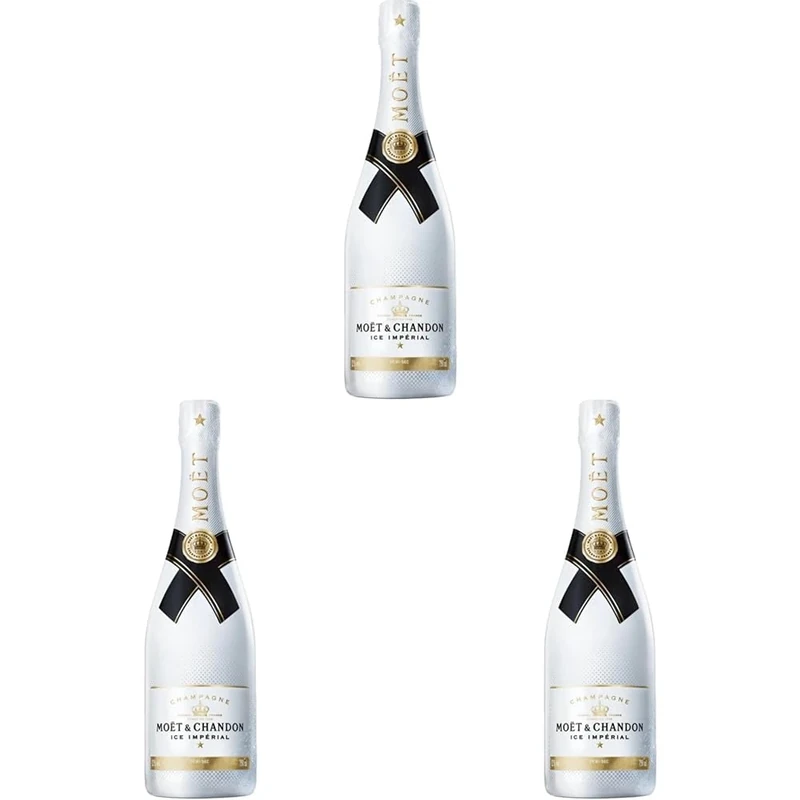 Moët & Chandon Ice Impérial Champagne, 75 cl (Pack of 3)