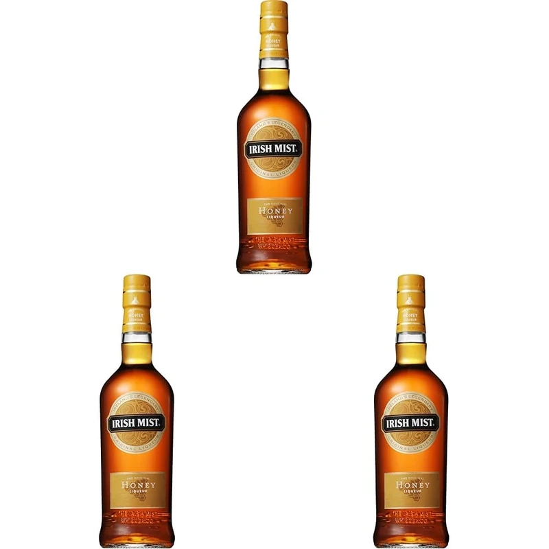 Irish Mist Honey Liqueurs, 70 cl (Pack of 3)