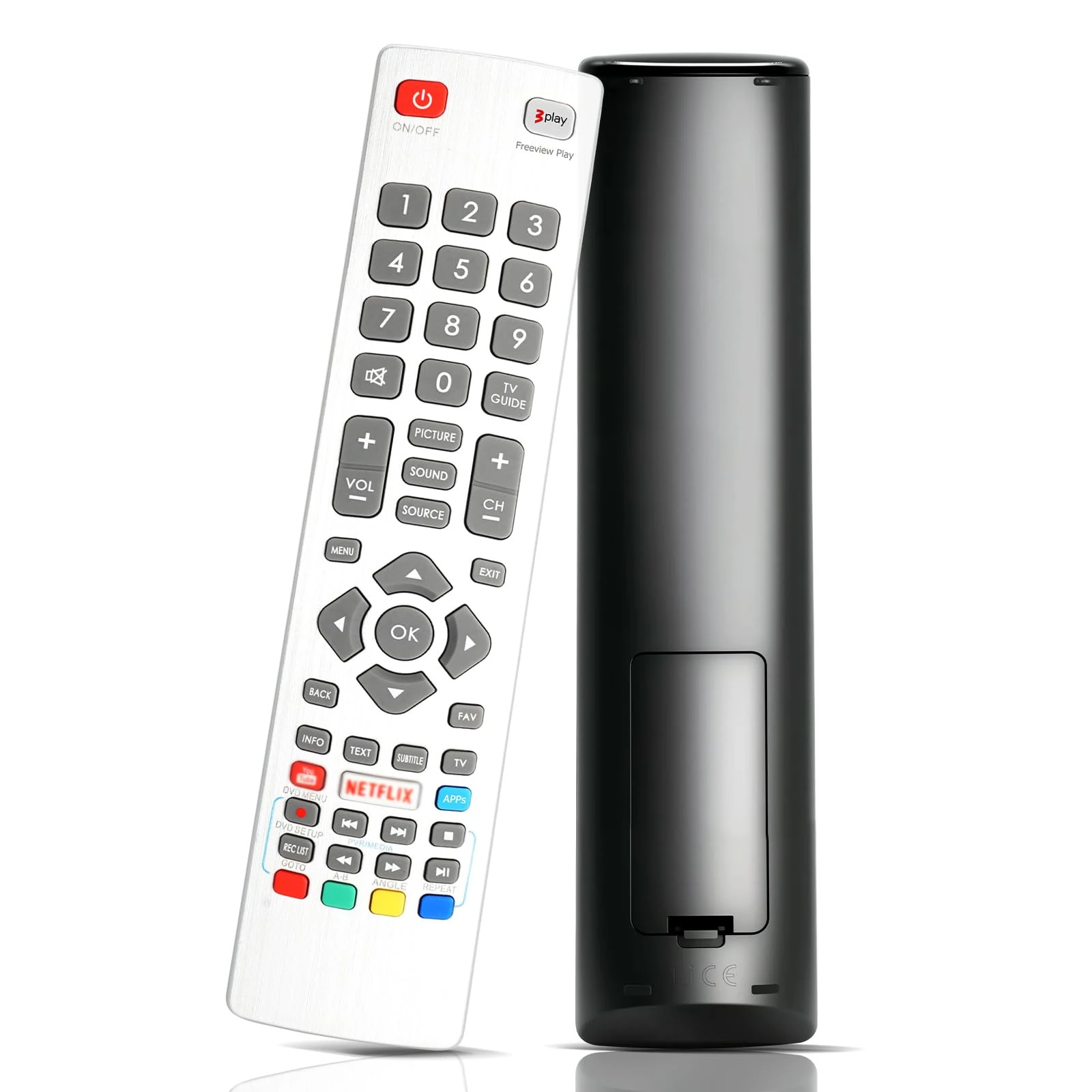 Replacement for Sharp Aquos TV Remote Control, TV Remote replaces SHWRMC0129 for LC-40FG5142KF, LC-40FG5151KF, LC-40FG5152KF, LC-40FG5341KF, LC-40FG5342KF, LC-43CFG6001KF (No Setup Required)