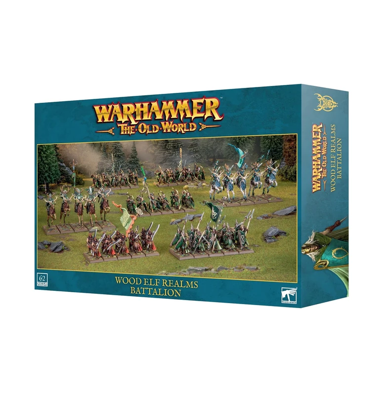 Games Workshop - Warhammer - The Oid World - Wood Elf Realms: Battalion (Army Box Set)