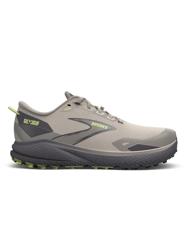 BROOKS Mens Divide 6 Sneaker, Chateau Pearl Lime, 6.5 UK