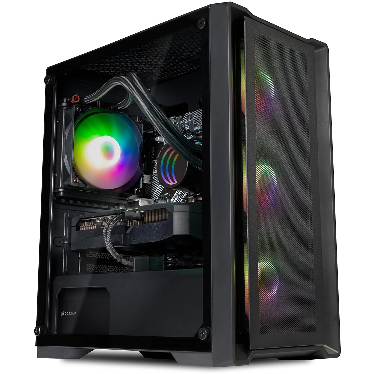 SCAN Medius Liquid Cooled Gaming PC | RTX 5070 12GB | Core i7 14700KF 20-Core | 32GB DDR5 RAM | 1TB M.2 SSD | Dynamic RGB Lighting | WiFi | Streaming Ready | Windows 11