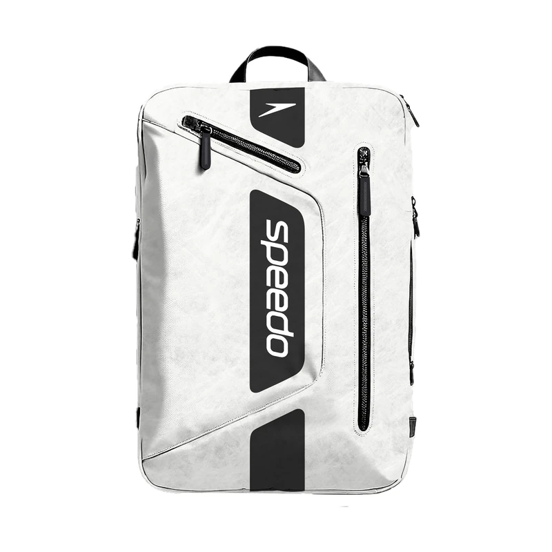 Speedo Adult Unisex 25L Flex Bag Backpacks, White, One Size