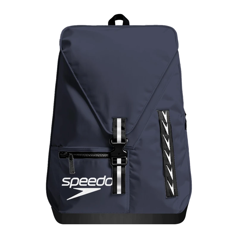 Speedo Adult Unisex 35L Team Swim Bag Backpacks, Navy, One Size