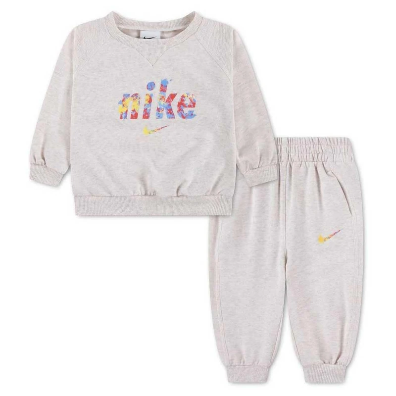NIKE KIDS NKN E1D1 GFX FT CREW SET