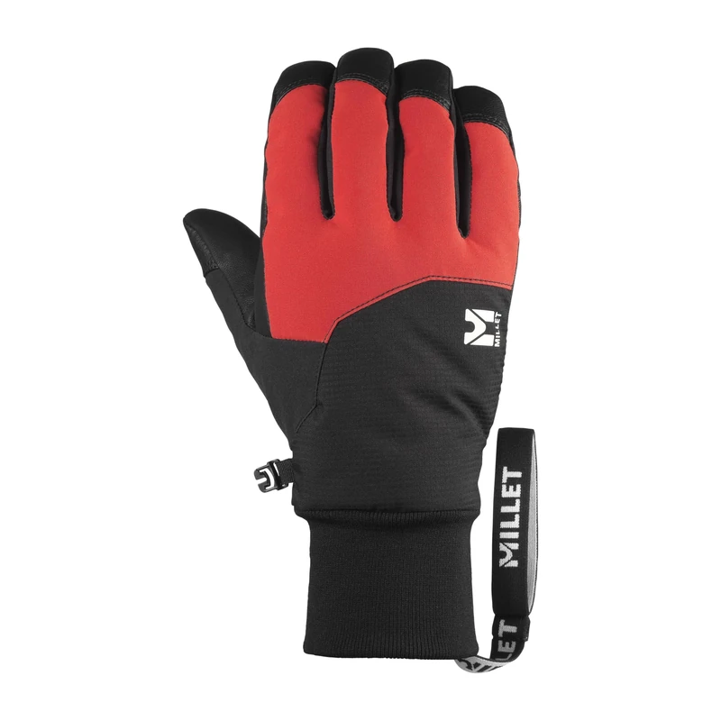 MILLET - BREVENT Cuire Unisex Gloves - SKI - OUTDOOR, Red, M