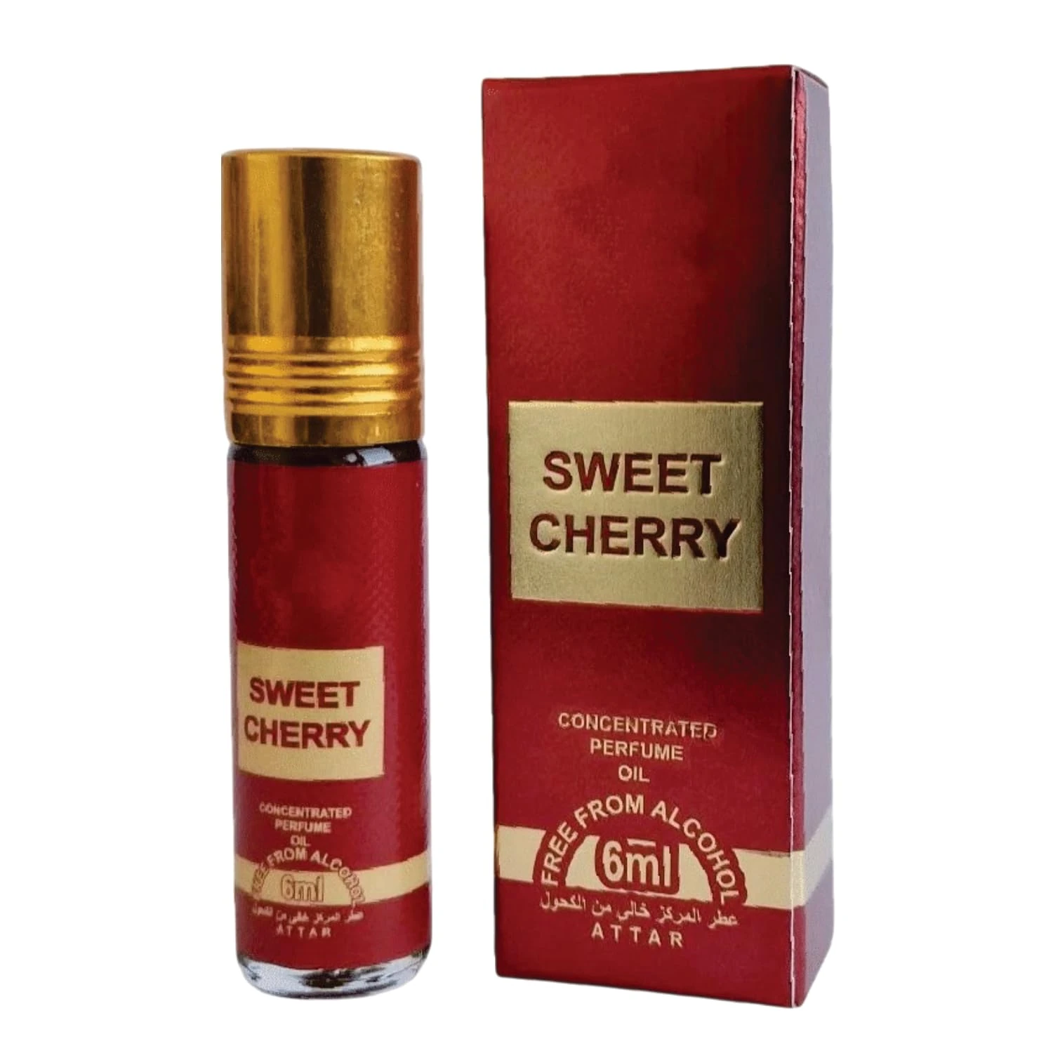 Sapphire’s Choice Sweet Cherry Perfume Oil| Cherry Perfume oil for Women 6ml | Rose, Cedar and Floral Fragrance | Women Parfum Oil Made in Uae