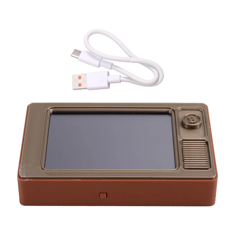 Agmoctz V2 Miner with LCD Display 76KH/S Hash Rate BTC Lottery Miner Bitcoin Solo Miner Miner