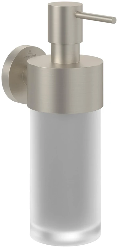 Villeroy & Boch Soap Dispenser, Brushed Nickel, Normal