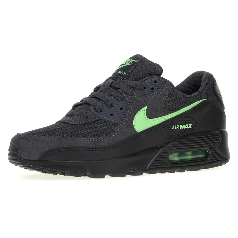 Nike Air Max 90 Anthracite Green Strike Black - Size 11 UK