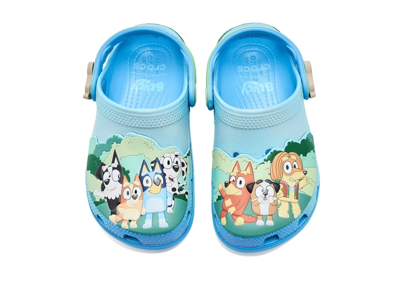 Crocs Unisex Kids, Bluey Multi Classic Clog T, Multi, 9 UK Child