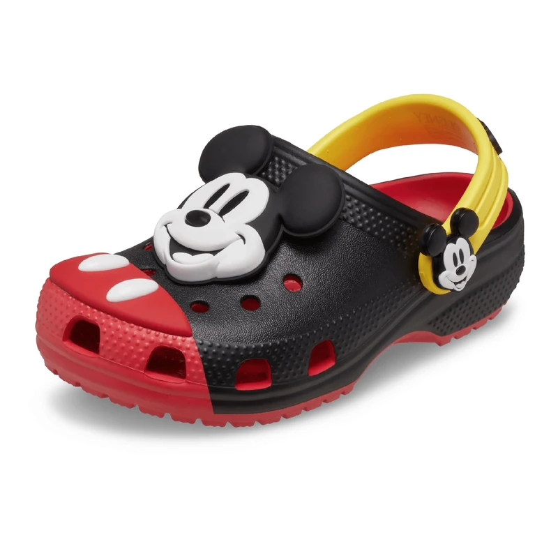 Crocs Unisex Kids, Mickey Mouse Classic Clog T, Multi, 8 UK Child