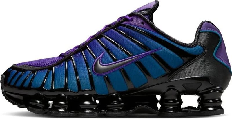 NIKE Shox TL Voltage Purple/Black-Blue Force-Black 6 UK