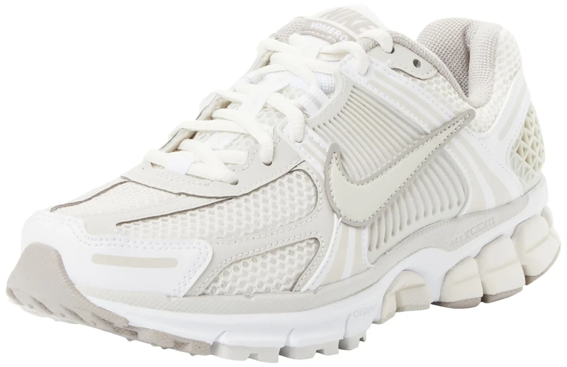 NIKE Zoom Vomero 5 White/Light Bone-Phantom-College Grey 7 UK