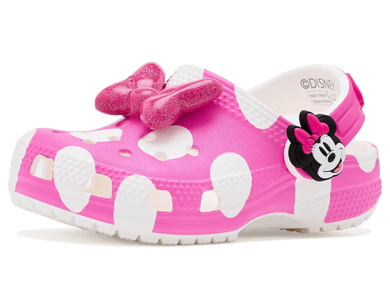 Crocs Unisex Kids, Minnie Mouse Classic Clog T, Multi, 4 UK Child