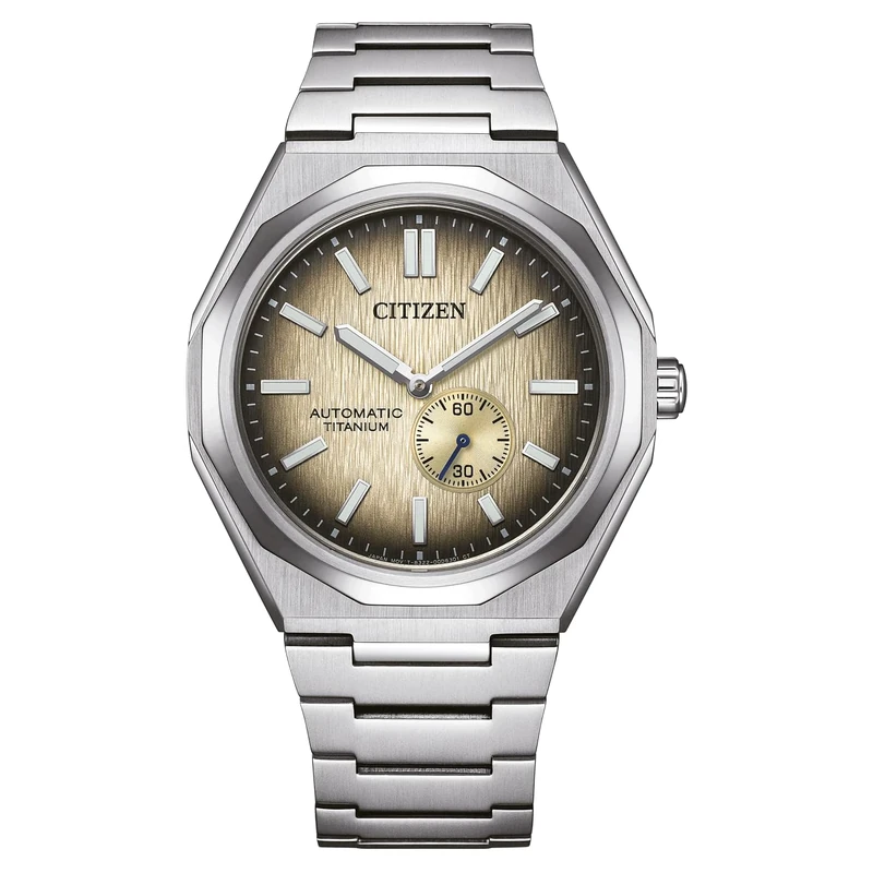 Citizen Men Analogue Automatic Watch Super Titanium Zenshin 60
