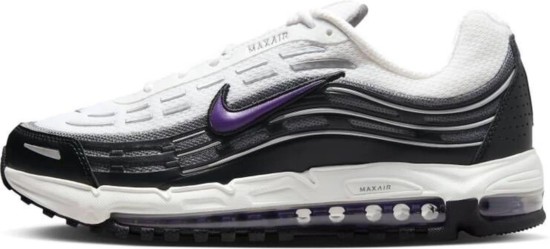 NIKE Air Max TL 2.5 White/Wild Grape-Black-Smoke Grey 6 UK
