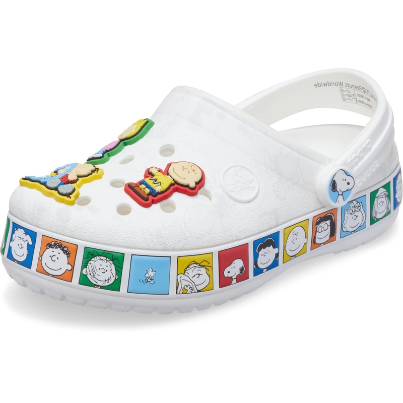 Crocs Unisex Kids, Peanuts Crocband Clog K, Multi, 4 UK