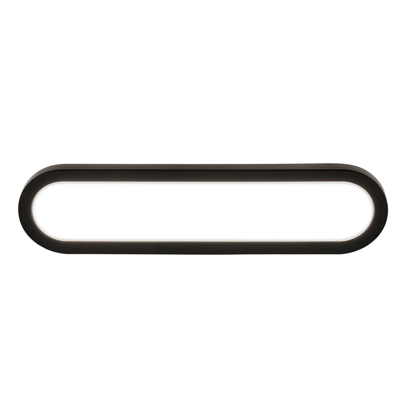 Briloner - LED Bathroom Mirror Lamp with Indirect Light, IP44 Splashproof, Wall Mounting, Makeup Mirror LED Lights, Bath Mirror Light, Wall Light Bathroom, Bath Wall Lights, 35 X 9 X 4 cm, Black