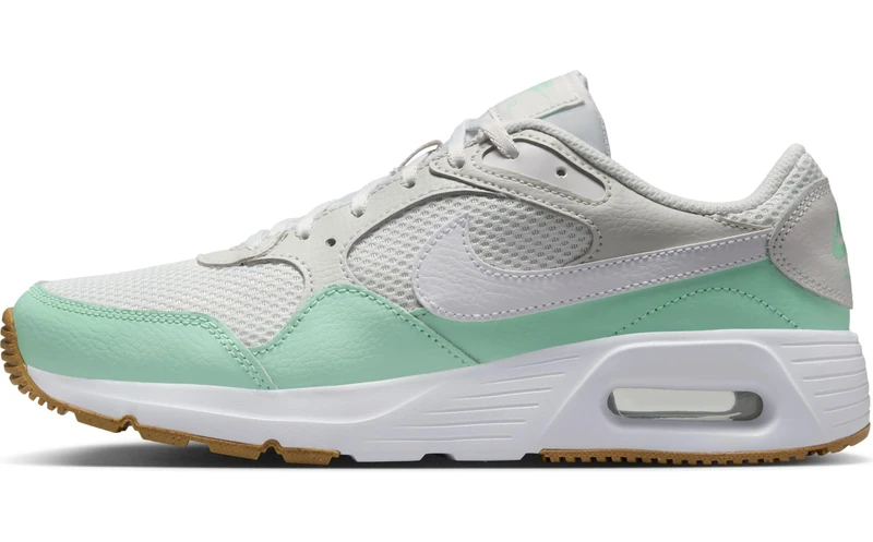 NIKE Womens Air Max Sc Sneaker, Platinum Tint White Mint Foam, 4.5 UK