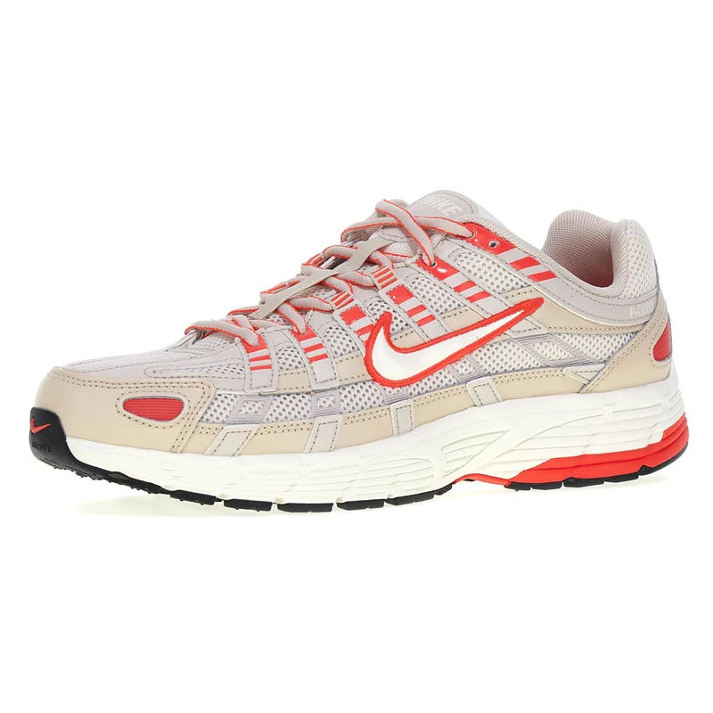 NIKE Men's P-6000 Sneaker, Bright Crimson Soft Pearl Lt Orewood BRN, 10.5 UK